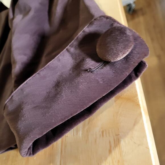 Cambridge Dry Goods Brown Velvet Blazer - Picture 3 of 12